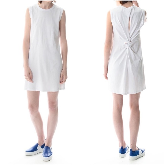 a.l.c • webster twist back casual cotton dress
